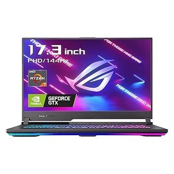 ASUS - ASUS ゲーミングノート 17.3 Ryzen7 4800H 1660Ti Amazon.co.jp: ASUS ゲーミングノートPC ROG Strix G17 G713IH